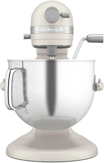 Kitchenaid 7 Quart Bowl-Lift Stand Mixer with Accessories, KSM70SKXX | Bowl-Lift Design, 11 Speeds, 1/2 Speed for Folding, Double Flex Edge Beater and 4 Other Accessories, Milkshake2
