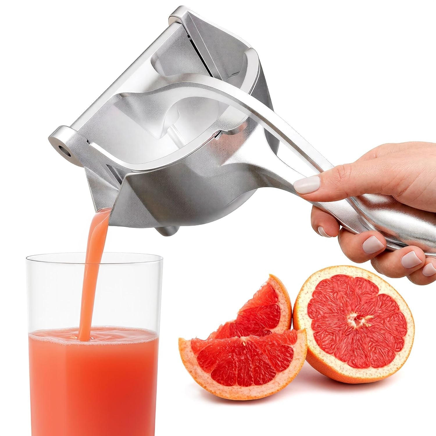 hand-juicer-squeezer-large-20-oz-aluminum-bowl-with-pour-spout-handheld-manual-citrus-press-gets-every-drop-out-of-lemon-lime-orange-grapefruit-and-pomegranate-juice-ergonomic-handle