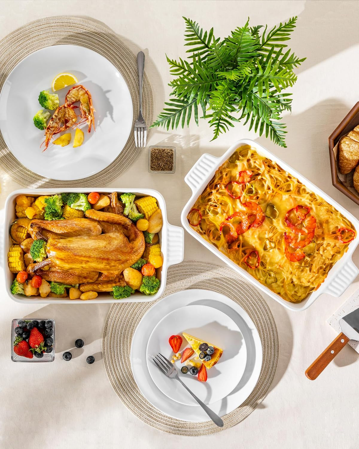 4-4qt-ceramic-casserole-dishes-for-oven-9x13-baking-dishes-white-rectangular-lasagna-pan-with-handles-ceramic-baking-dish-deep-roasting-pan-microwave-and-dishwasher-safe-wedding-gift
