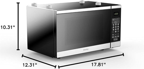 Designer DDMW007501G1 0.7 Cu Ft Countertop Microwave in Stainless Steel2
