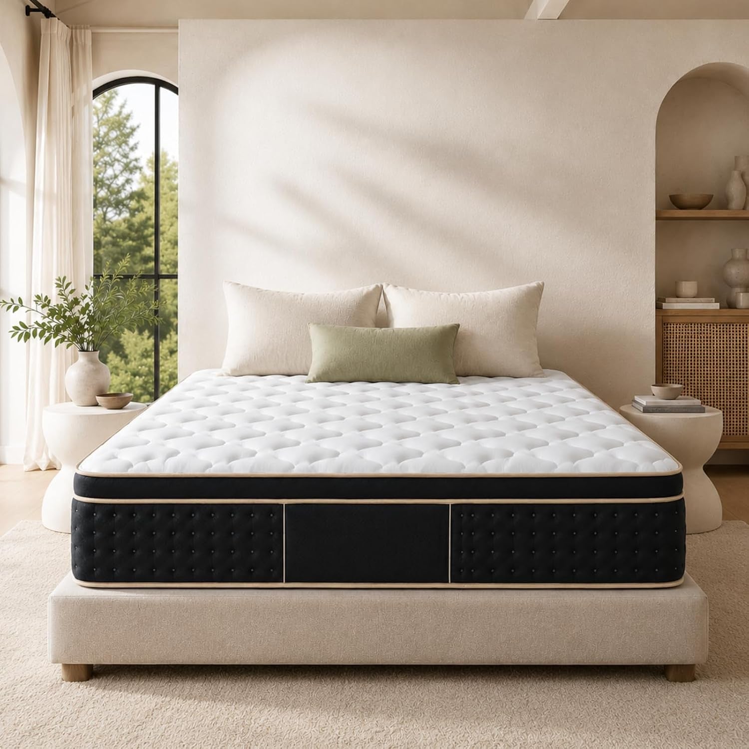 14-inch-queen-size-firm-hybrid-mattress-in-a-box-cooling-gel-memory-foam-pocket-springs-upgrade-zoned-support-motion-isolation-pressure-relief-certipur-us-fiberglass-free-365-night-trial