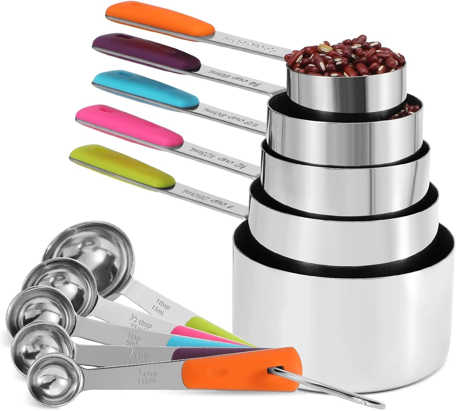 measuring-cups-and-spoons-set-stainless-steel-10-piece-for-cooking-and-baking-5-cups-5-spoons-colorful-handles