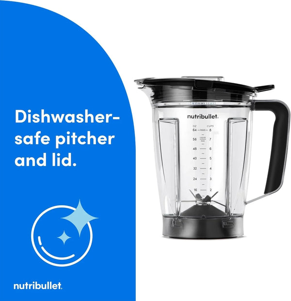 Nutribullet Smartsense 5-Speed, Full-Size Blender, 1400 Watt- Matte White10
