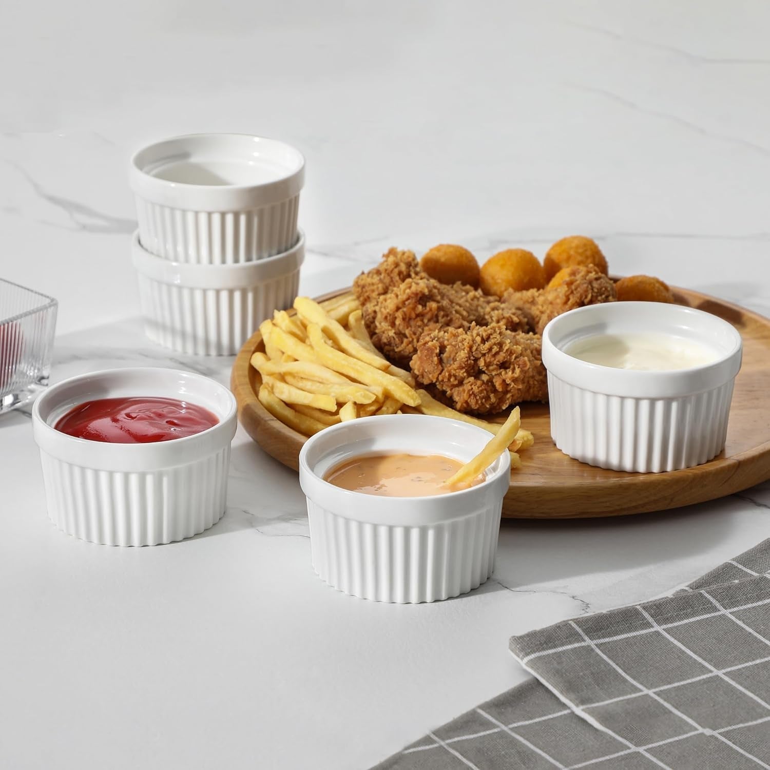 ramekins-6-oz-oven-safe-porcelain-creme-brulee-ramekins-pudding-custard-cups-small-ceramic-souffle-dishes-ramakan-ramiken-ramicans-baking-bowls-set-of-6-white-series-ramekin-dish
