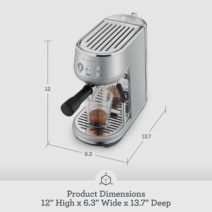 Breville BES450BSS Bambino Espresso Machine, Brushed Stainless Steel | Make Café-Quality Espresso, Lattes and Cappuccinos at Home with This Compact, Manual Coffee Maker | Beginner-Friendly3