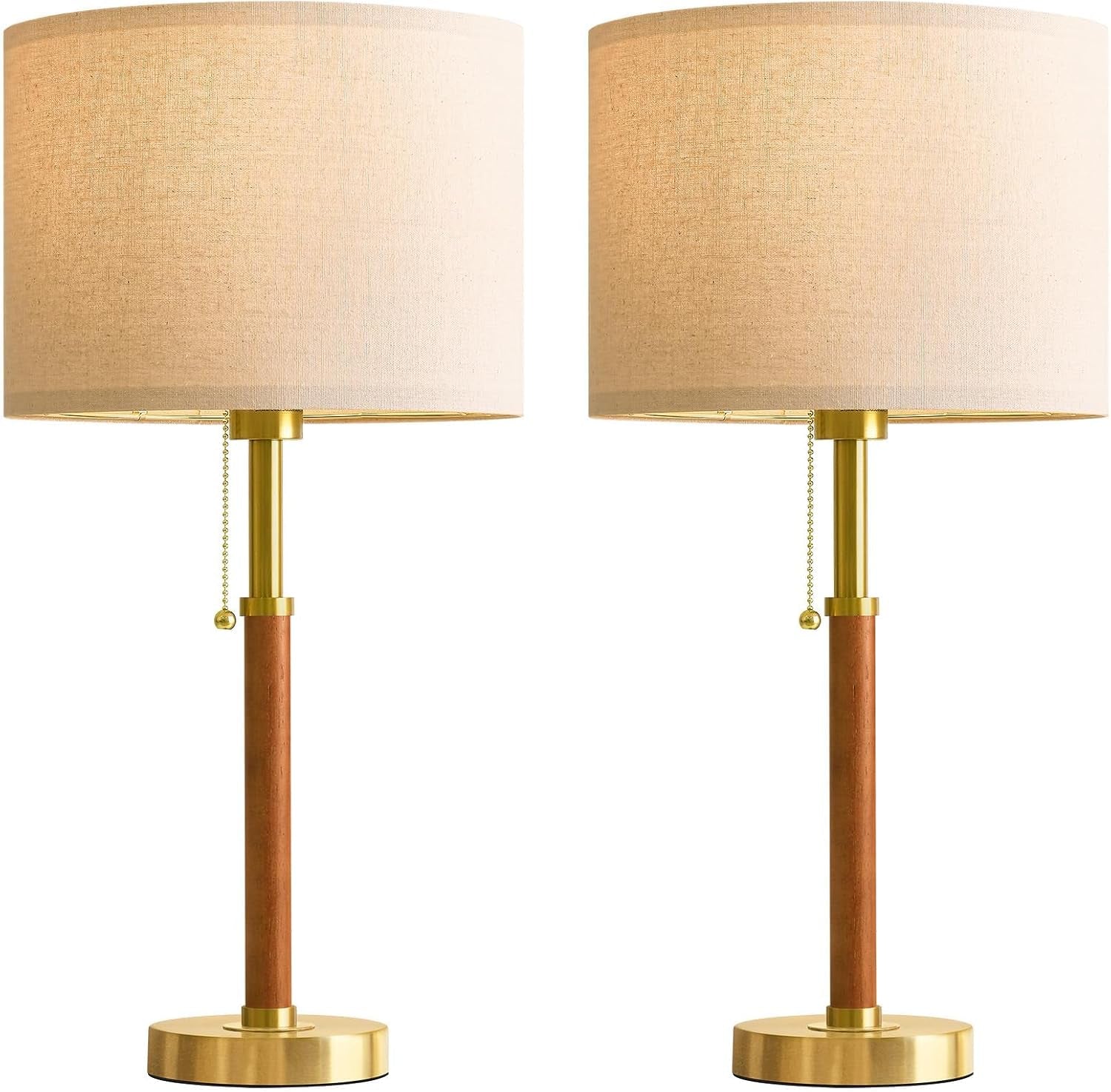 22-wood-table-lamps-mid-century-modern-lamp-for-bedroom-living-room-bedside-lamps-for-night-stands-nightstand-lamp-with-pull-chain-gold-small-side-end-table-lamps-set-of-2-vintage-deco-gifts