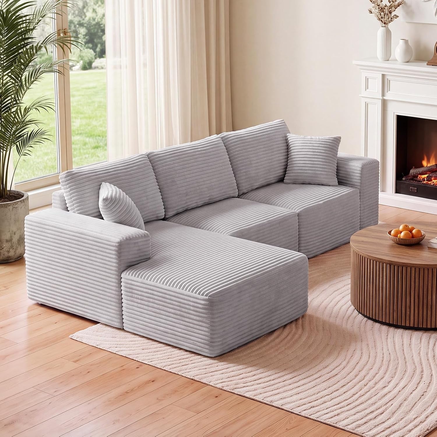 110-boneless-cloud-sectional-couch-for-living-room-l-shaped-3-seater-modular-corduroy-sofa-with-chaise-deep-seated-oversized-boneless-couches-compressed-sofa-in-a-box-no-assembly-grey