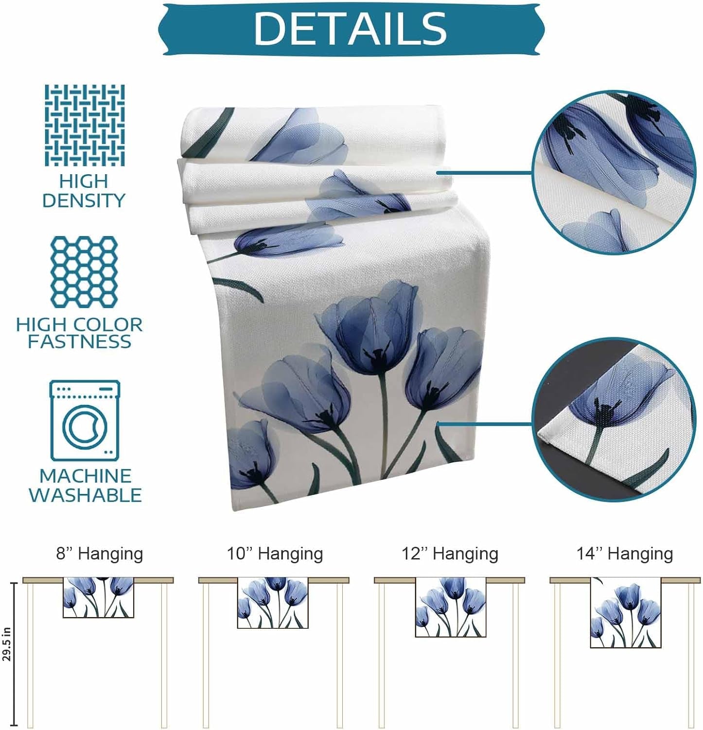 floral-table-runner-blue-tulip-cotton-linen-long-90-inche-dresser-scarves-flower-rustic-tablerunner-for-kitchen-coffee-dining-table-bedroom-home-living-room-summer-spring-holiday-dinner-scarf-decor