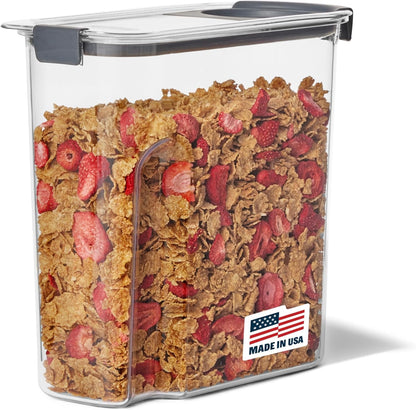 Rubbermaid Brilliance Airtight Cereal Food Storage Container, Shatterproof, Bpa-Free and Dishwasher-Safe, 32Oz Capacity1