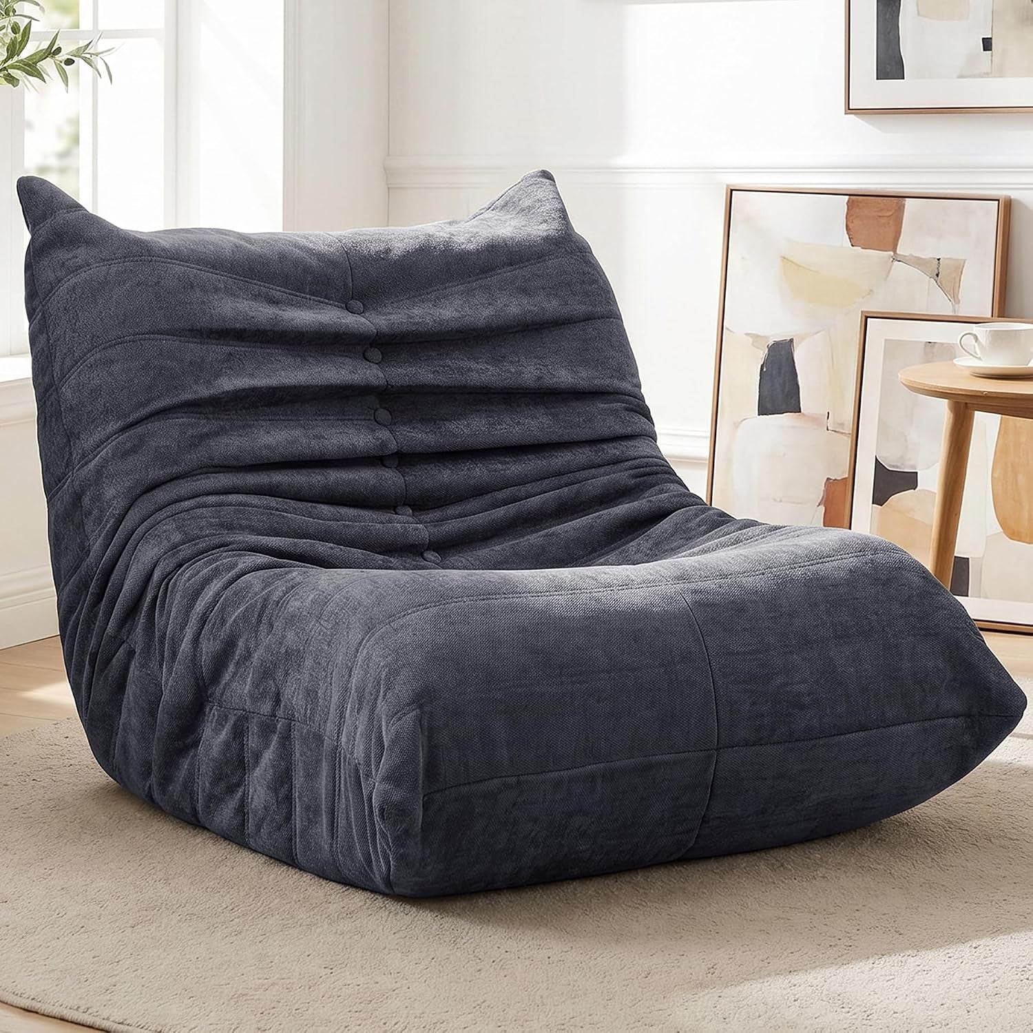 bean-bag-sofa-chair-faux-fur-floor-lounger-with-high-density-memory-foam-filling-comfy-armless-lazy-sofa-for-living-room-bedroom-dorm-reading-room-no-assembly-required-black