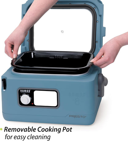 06017 8-Quart Nomad Traveling Slow Cooker9