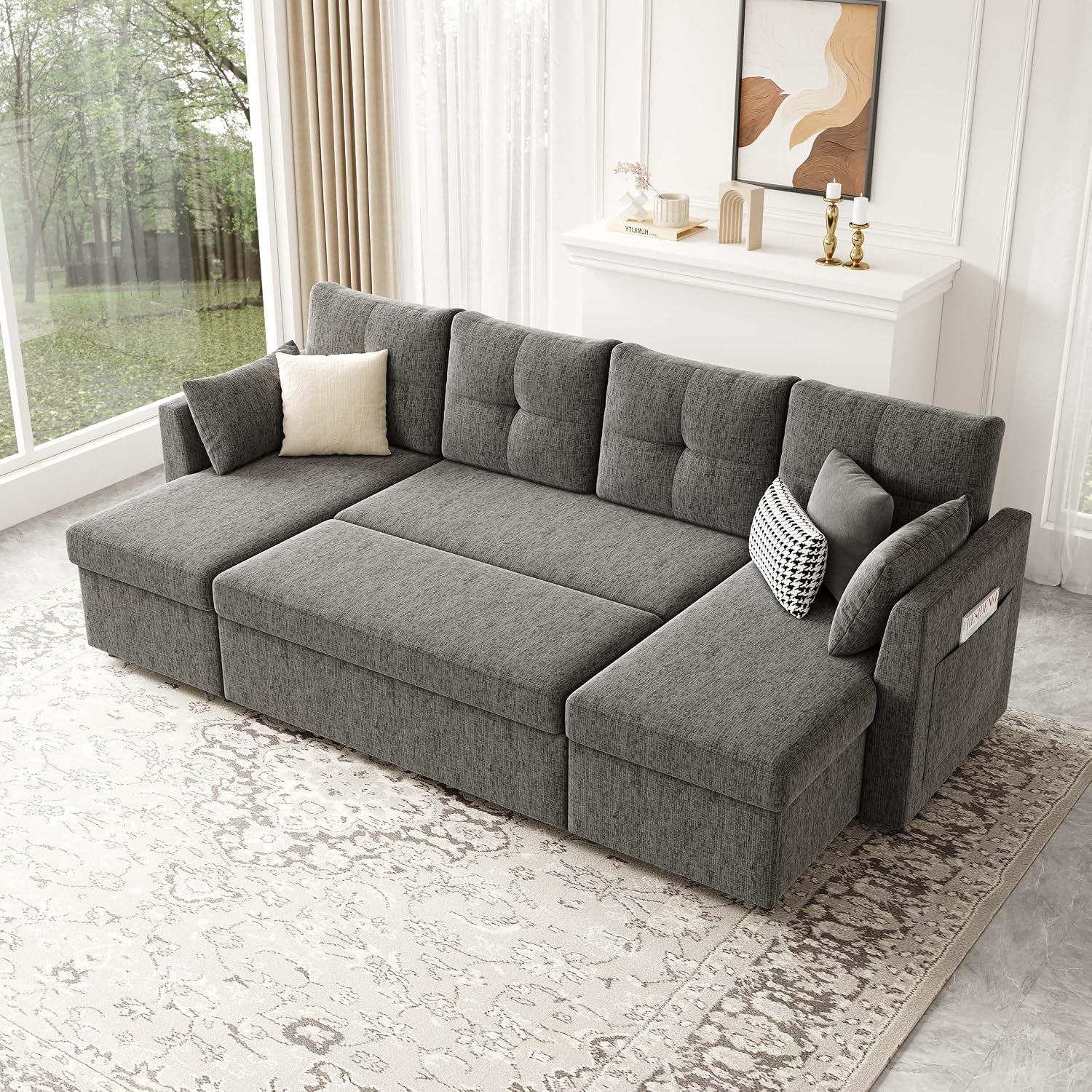 oversized-sleeper-sofa-couch-sectional-sofa-bed-dark-grey