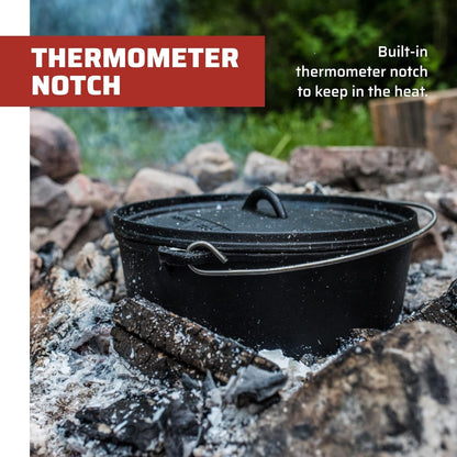 SDO10 10" Cast Iron Dutch Oven with Lid, Pre-Seasoned5
