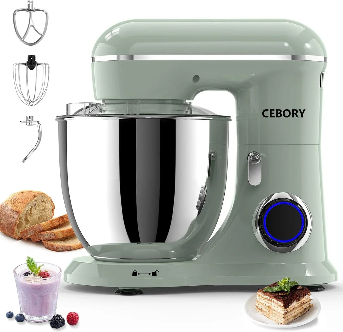 3-in-1-electric-stand-mixer-6-5qt-bowl-660w-10-speed-kitchen-mixer-household-food-mixers-include-dough-hook-beater-and-whisk-bread-cake-mixer-for-baking-and-most-home-cooks-green