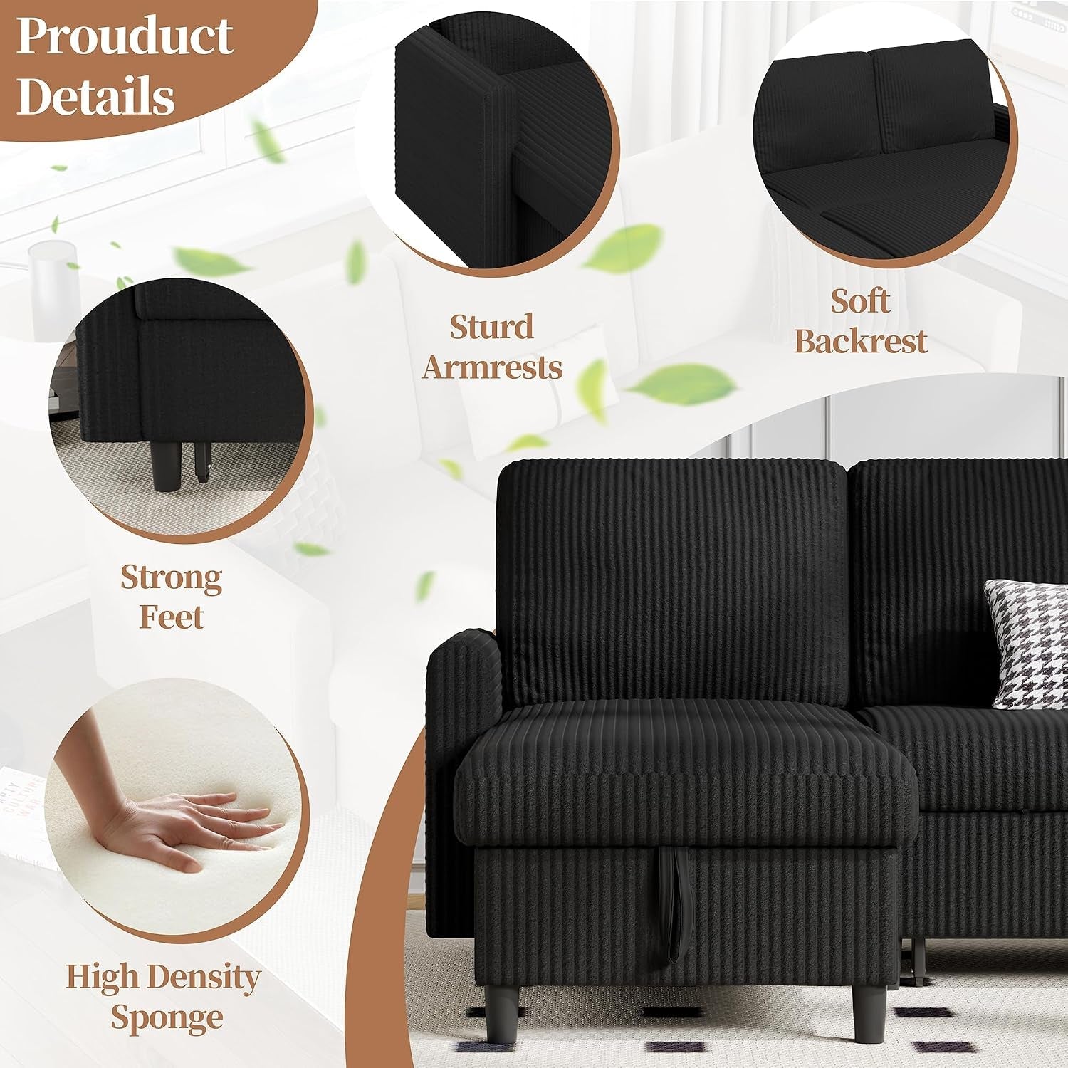 77-inch-sectional-sleeper-sofa-with-pull-out-bed-modern-l-shaped-corduroy-convertible-couch-with-storage-chaise-reversible-sofa-bed-for-small-spaces-apartment-black