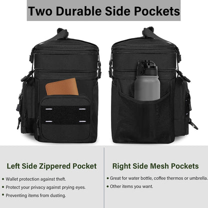 Tactical Insulated Lunch Box Men Double Deck Heavy Duty Cooler Bag2
