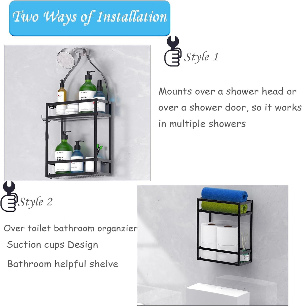 shower-caddy-10-4-x-4-5-x-22-04-hanging-shower-caddy-organizer-over-shower-head-big-capacity-for-shampoo-conditioner-with-hooks-for-razor-sponge-matte-black