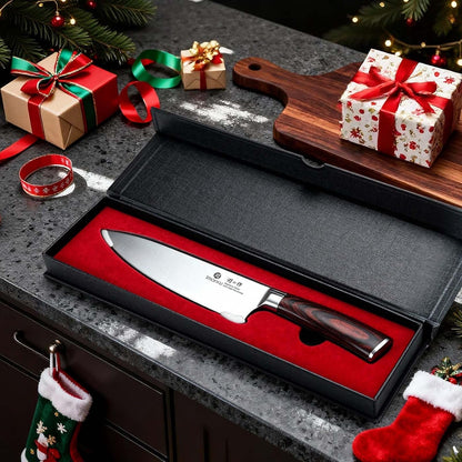 Chef Knife 8 Inch, Professional Kitchen Knife in Japanese HC Steel8
