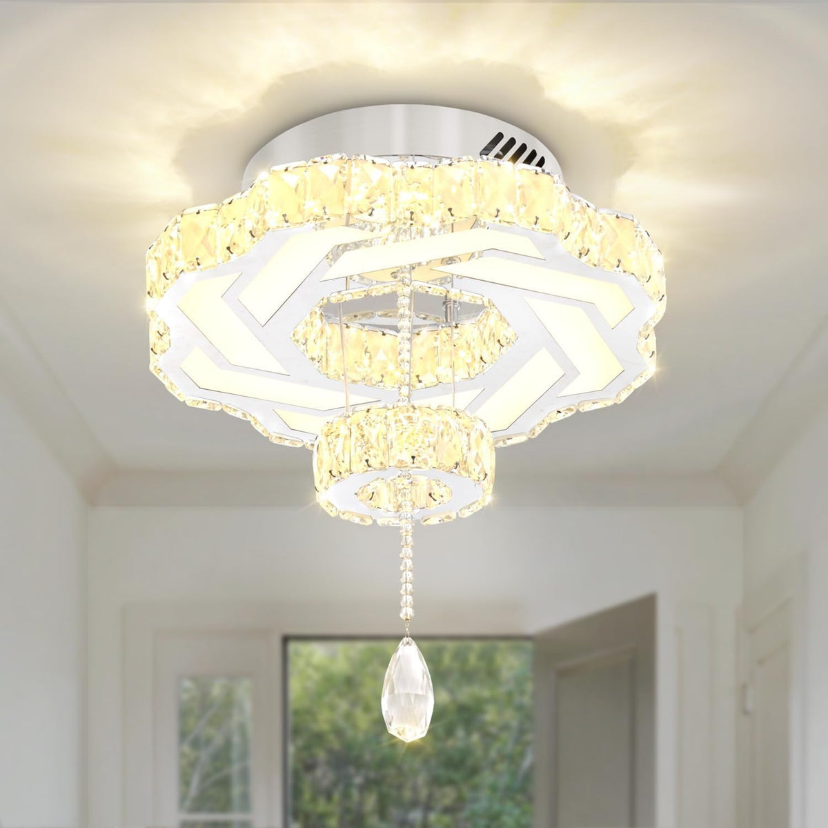 16-inch-mini-chandelier-modern-crystal-chandeliers-light-semi-flush-mount-ceiling-light-fixture-small-silver-chandelier-for-bedroom-hallway-kitchen-foyer