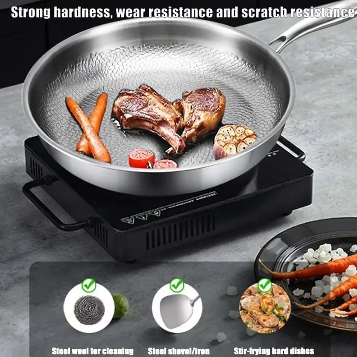 titanium-pan-with-lid-100-pure-titanium-hammered-pans-pro-for-cooking-non-stick-titaniums-frying-pans-ultra-durable-scratch-resistant-perfect-for-every-cooktop-with-lid-11-02-in