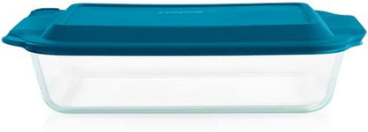 Deep (9X13") Glass Baking Dish with Lid, Deep Casserole Dish | Preheated Oven, Freezer & Microwave Safe1