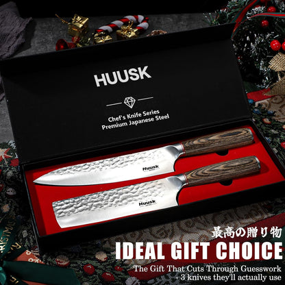 Japanese Kitchen Knife Set of 2 - Professional Chef Knives Set7