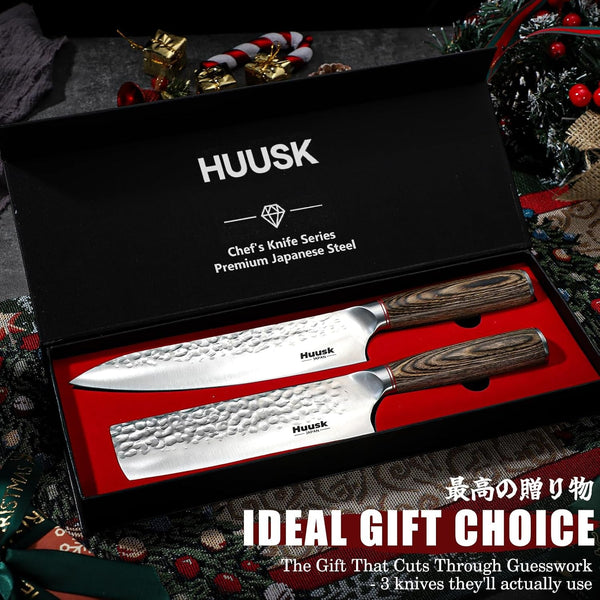 Japanese Kitchen Knife Set of 2 - Professional Chef Knives Set7