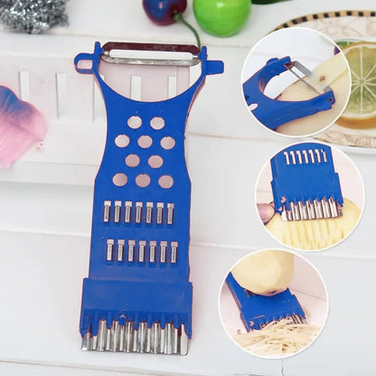 6-In-1 Vegetable Peeler Stainless Steel Julienne Slicer Grater7