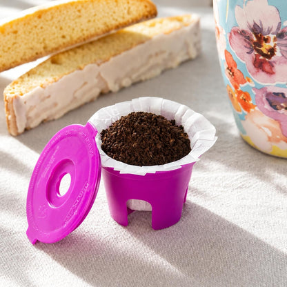 Café Filter Paper Liners for Reusable K-Cup Coffee Pods, 100 Ct | 100% Biodegradable Paper, Fits Most Refillable Coffee Pods, Traps Sediment and Oils for Smoother Coffee and Easy Cleanup7