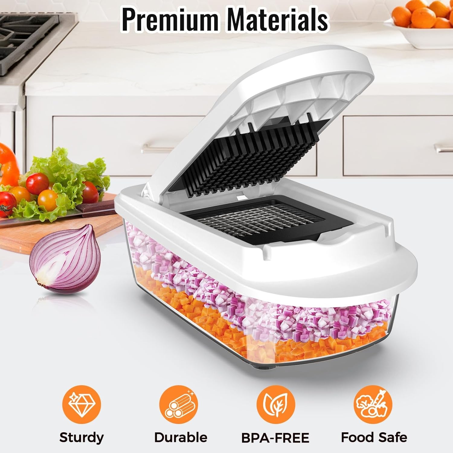 12-blade-cook-tool-gadget-sets-chopper-slicer-grater-set-white-vegetable-chopper-mandoline-slicer-food-grater-with-container-for-onion-veggie-salad