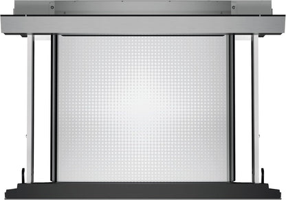 Sharp SMD2489ES 24 In. 1.2 Cu. Ft. Built-In Smart Microwave Drawer Oven | Easy Wave Open, Concealed Glass Touch Control Panel, Works with Alexa Certified, Edge to Edge Black Glass, Stainless6