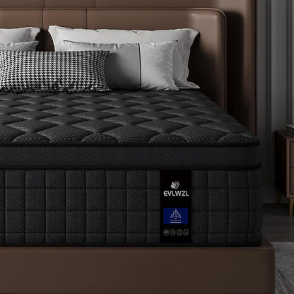 10 Inch Queen Mattress, Medium Firm Hybrid Queen Mattresses, Memory Foam Mattress in a Box with Individually Wrapped Pocket Springs, Reinforced Edge Support, Pressure Relief, Motion Isolation4