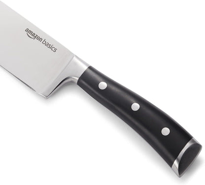 Classic 8-Inch Full Tang High Carbon Stainless Steel Chef'S Knife, Multipurpose Kitchen Knife with Three Rivets, Silver4