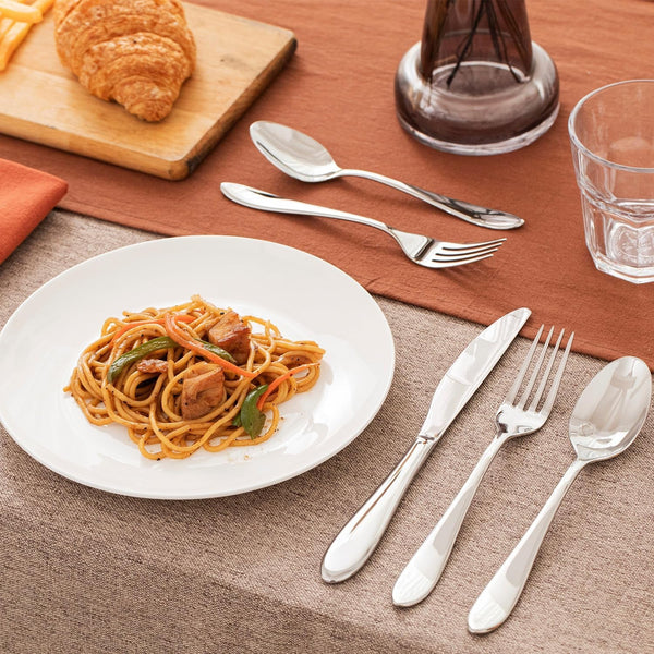 20-Piece Silverware Set for 4,18/10 Stainless Steel | Mirror Polished, Dishwasher Safe , for Home, Restaurant, Wedding and Party Use7