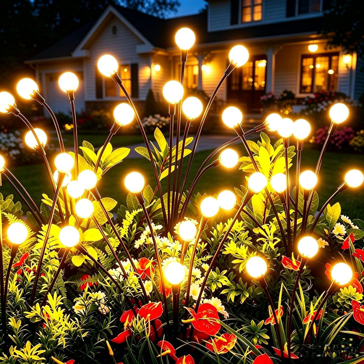 solar-lights-outdoor-waterproof-4-pack-of-32-leds-garden-patio-firefly-decoration-unique-gifts-women-grandparents