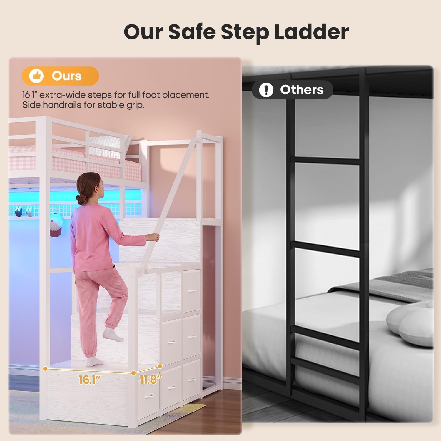 full-size-loft-bed-with-55-5-desk-and-storage-stairs-white