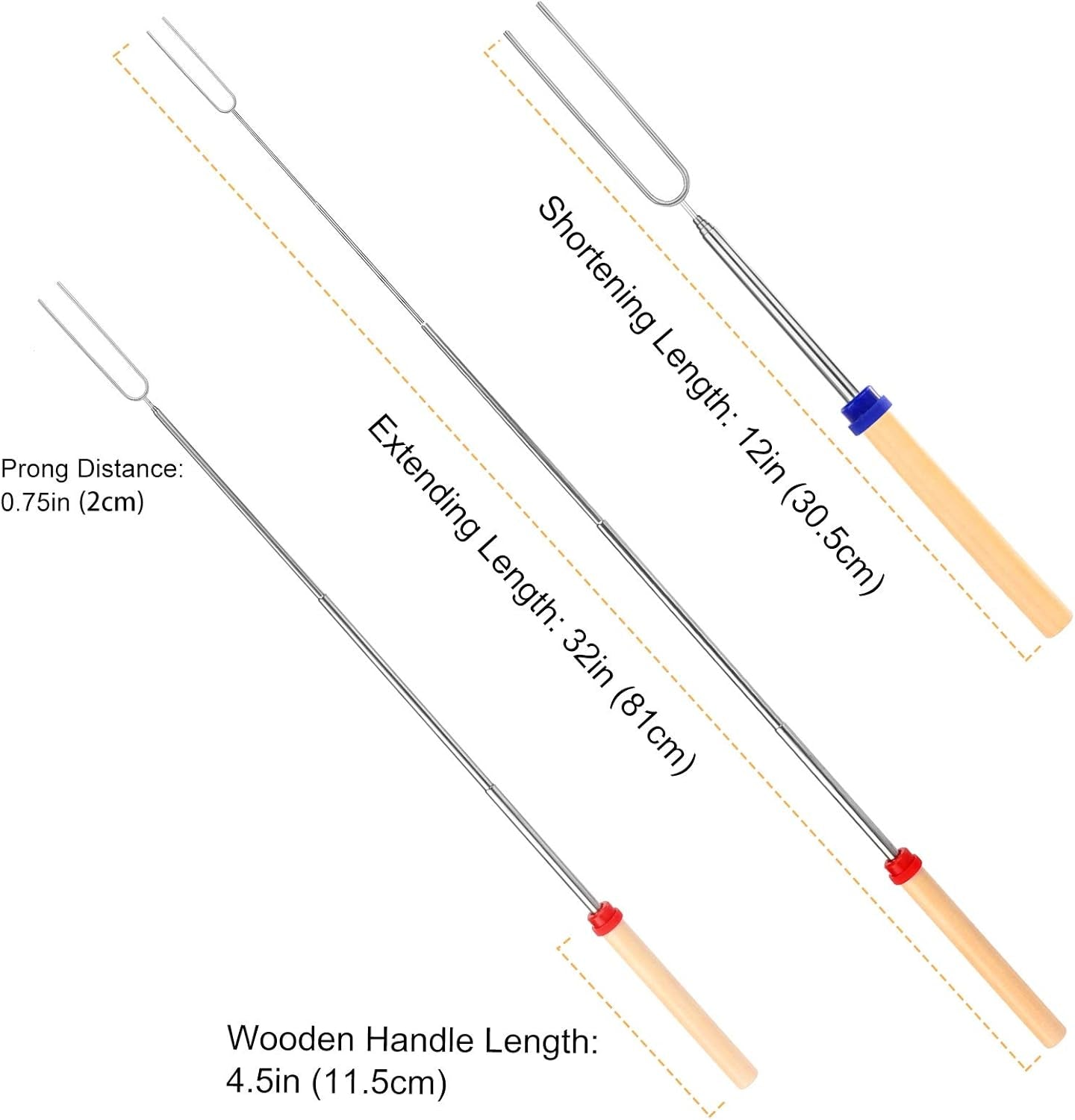 marshmallow-roasting-sticks-telescoping-smores-sticks-for-open-fire-pit-32-inch-long-marshmallow-toasting-barbecue-forks-s-mores-skewers-for-campfire-camping-hotdog-hot-dog-bonfire-grill-5-pack