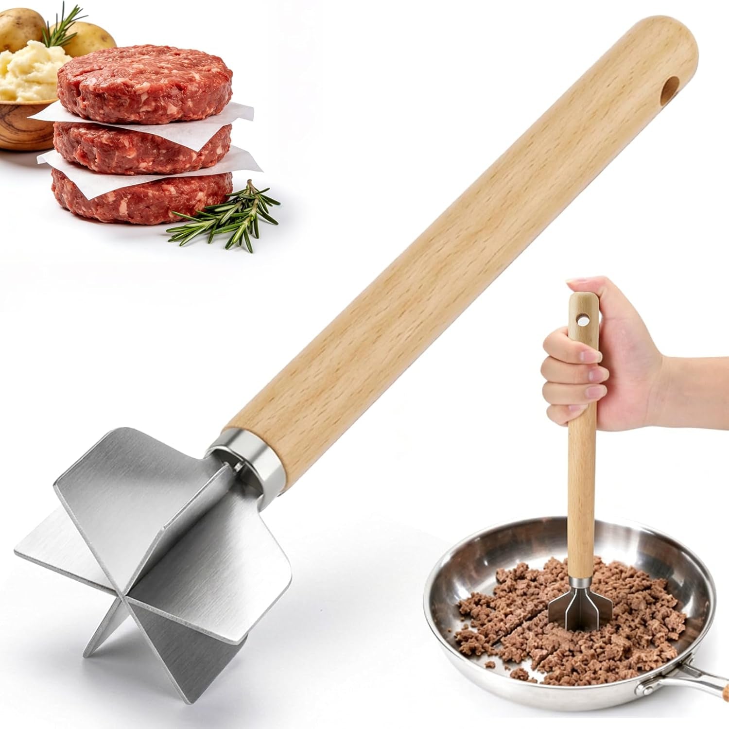 ground-beef-masher-stainless-steel-hamburger-smasher-tool-with-wooden-handle-6-blade-heavy-duty-kitchen-tool-for-beef-turkey-potatoes-more