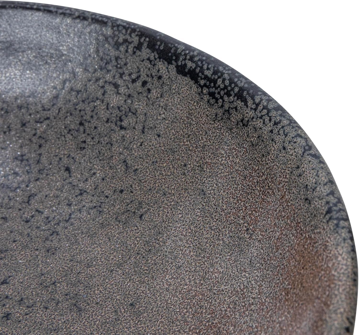 creative-co-op-stoneware-bowl-with-handle-and-base-black-reactive-glaze