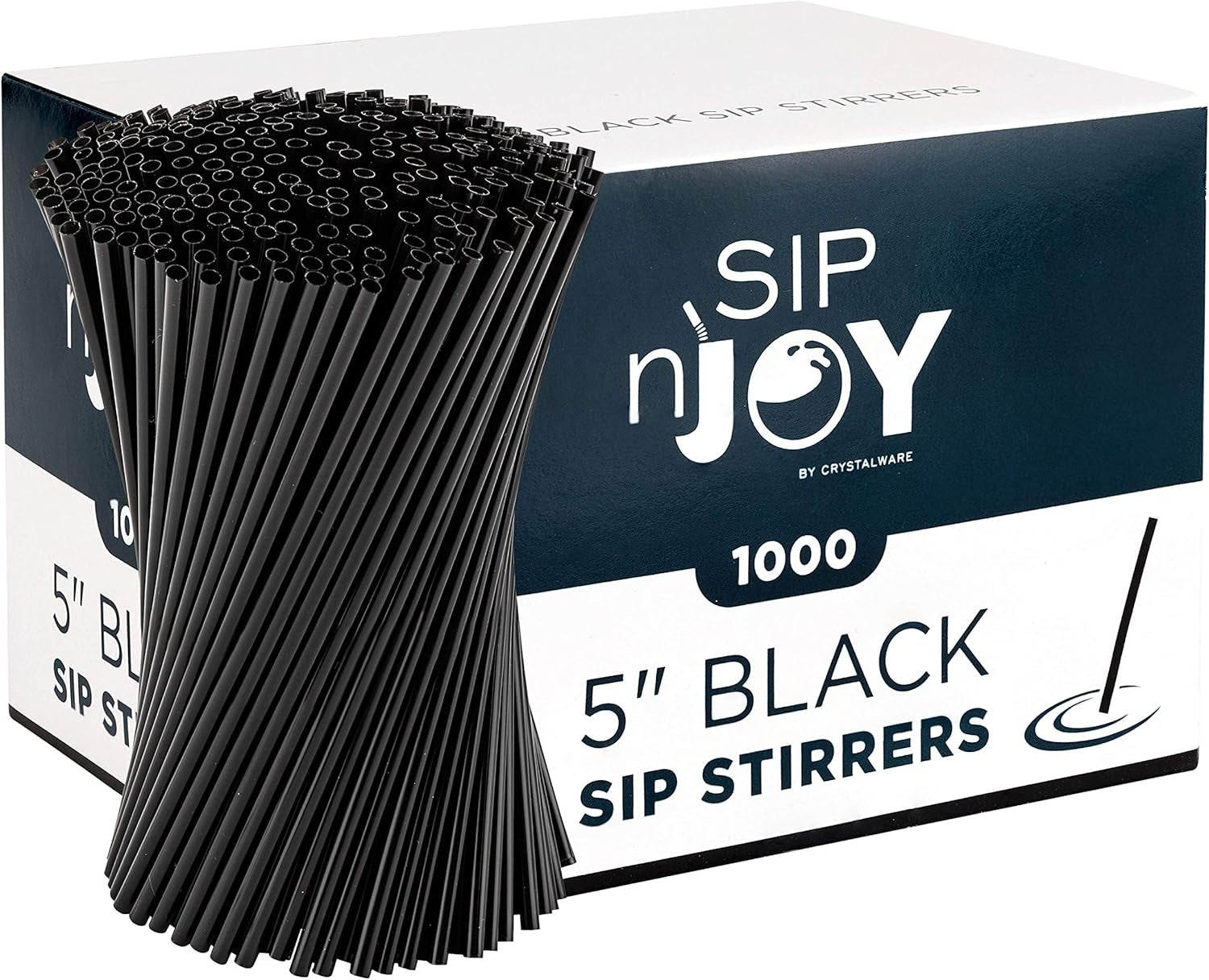 coffee-stirrers-sticks-disposable-plastic-drink-stirrer-sticks-1000-stirrers-use-it-as-a-coffee-straws-or-a-cocktail-mixers-black-5-inch-pack-of-1