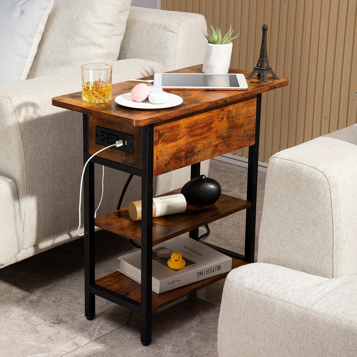 end-table-with-charging-station-flip-top-side-table-with-usb-ports-and-outlets-sofa-couch-table-bedside-table-for-living-room-bedroom-narrow-nightstand-with-storage-shelves-for-small-space