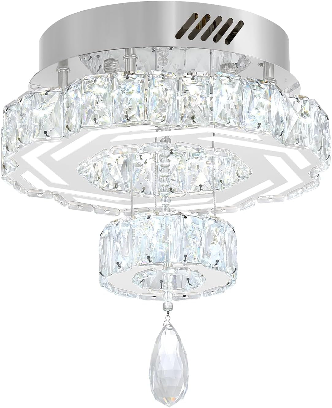 12-modern-crystal-chandeliers-silver-flush-mount-ceiling-chandelier-mini-chandelier-for-hallway-led-dimmable-crystal-pendant-light-for-dining-room-living-room-bedroom