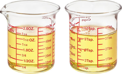 2 Oz Glass Measuring Cups with V-Shaped Spout, 2 Pack9
