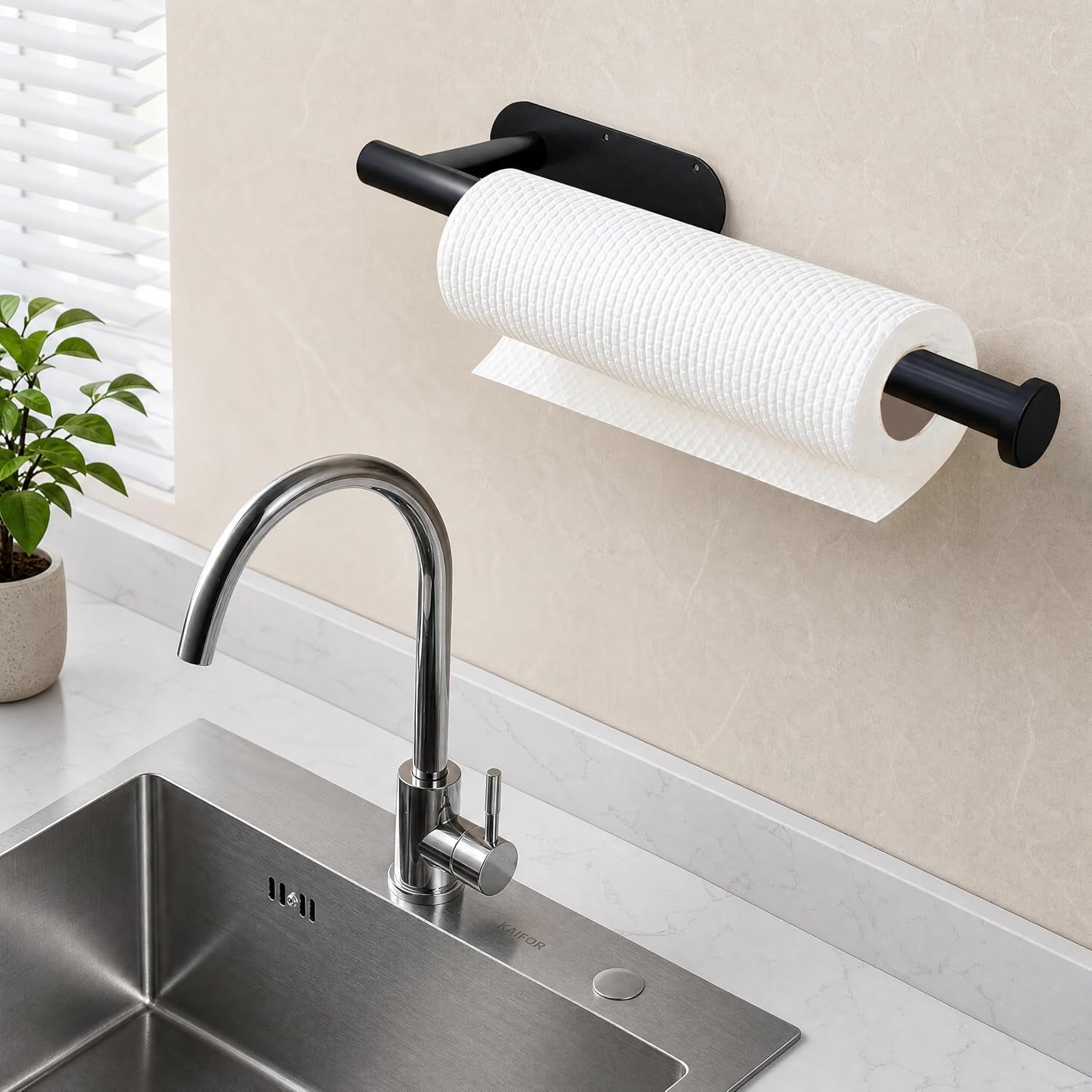 paper-towel-holder-under-cabinet-wall-mount-for-kitchen-paper-towel
