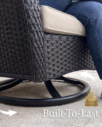 6 Pieces Outdoor Patio Furniture Set5