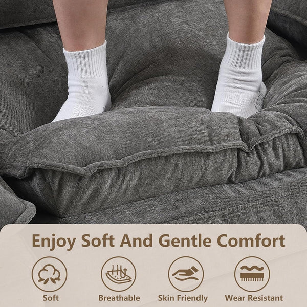 Modular Sectional Couch for Living Room, U Shaped Comfy Sofa5