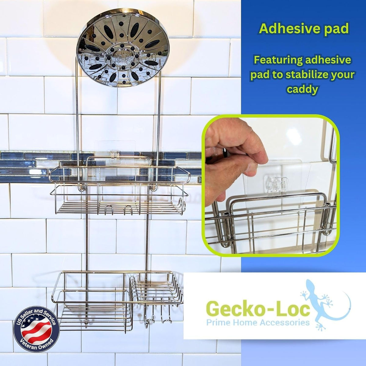 extra-long-adjustable-over-the-showerhead-shower-caddy-rustproof-stainless-steel-organizer-with-suction-stabilizer-deep-basket-hooks-no-drill-tool-free-installation-silver