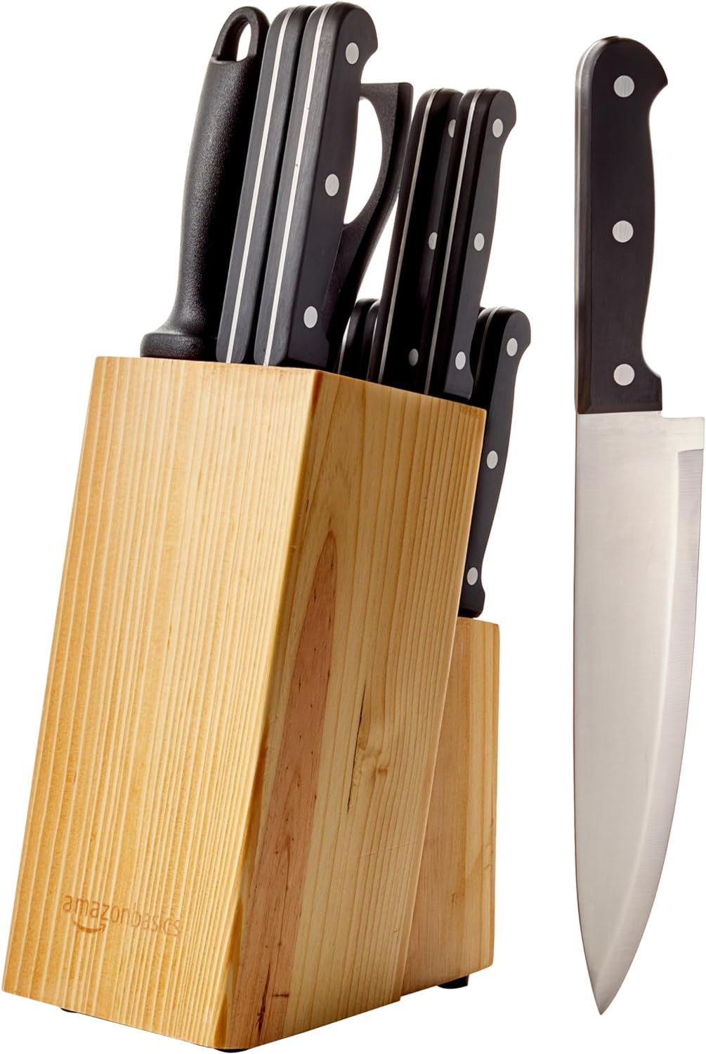 14-piece-high-carbon-stainless-steel-kitchen-knife-set-with-full-tang-construction-ergonomic-handles-sharpener-and-pinewood-block-black