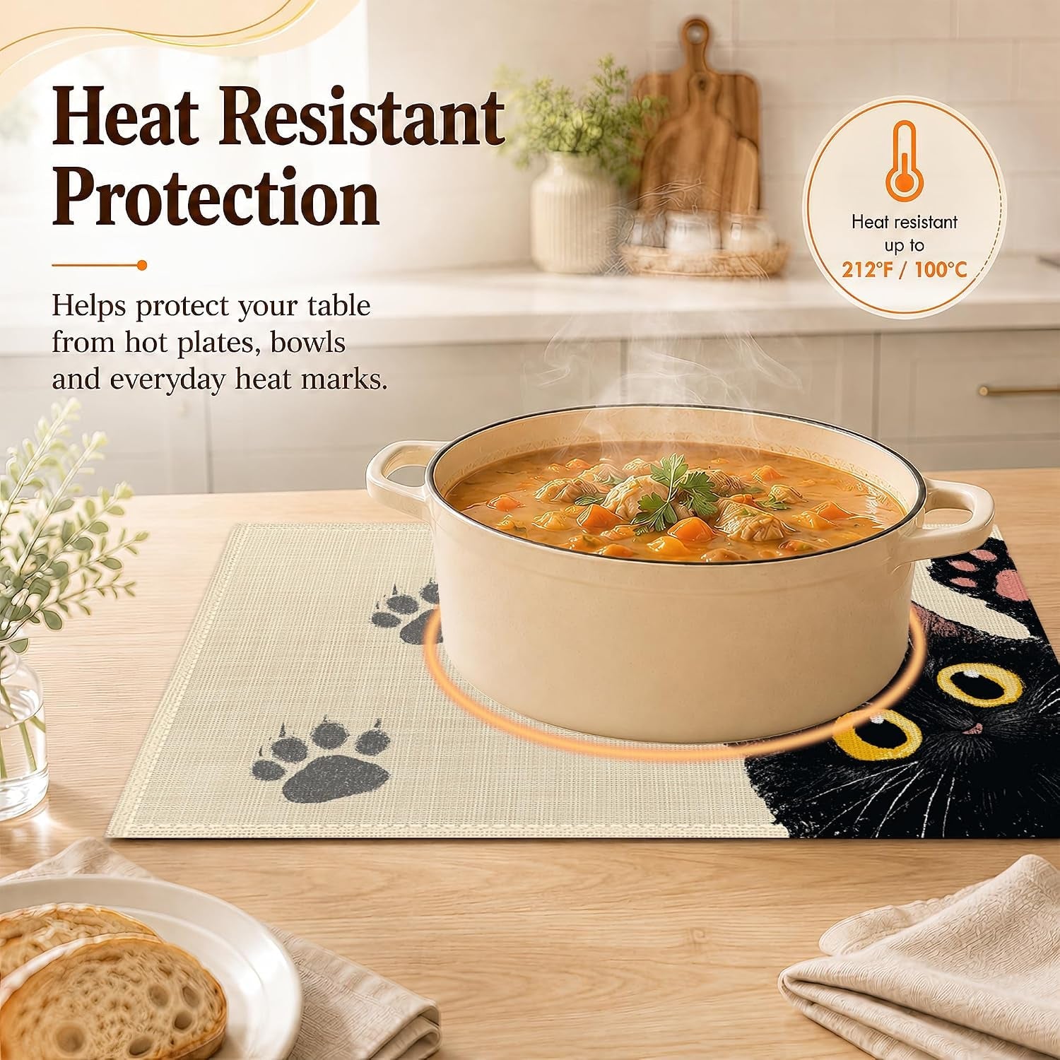 dining-table-placemats-set-of-6-black-cat-paw-linen-table-mats-12-x-18-inch-washable-waterproof-stain-resistant-reusable-place-mats-for-kitchen-home-party-decor-daily-use