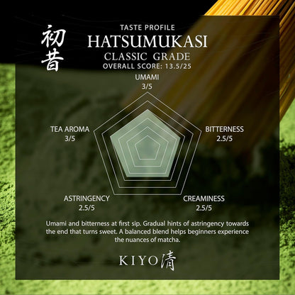 Classic Grade Hatsumukashi Ceremonial Uji Matcha - Pure Japanese First Harvest Ceremonial Grade Matcha Green Tea Powder from Uji, Japan (40G/1.41Oz)2
